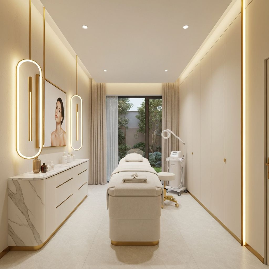 Luxury aesthetics clinic interior