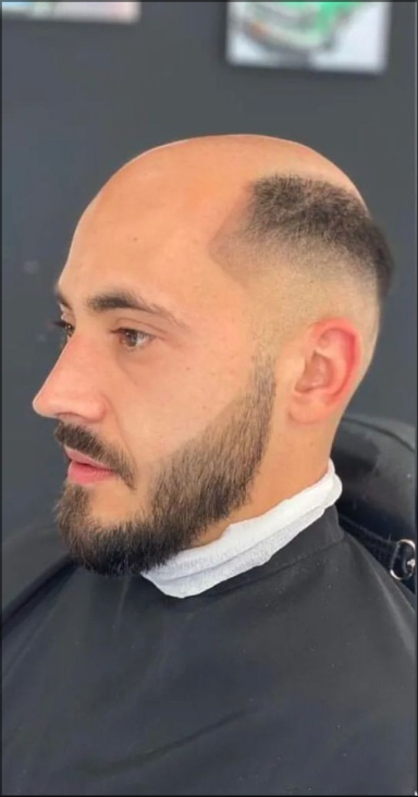 After haircut & styling